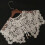 (Black Strap)Womens Versatile Lace Shoulder Neck Accessory With Embellished Pattern Floral 7