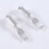 20Pcs for Anderson Plug Connector 50A 600V 6AWG Silver Plated Solid Copper Terminal AC/ Power Tools 6