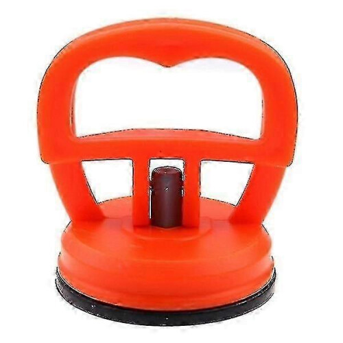 (Orange) 2pcs Suction Cup Dent Puller Handle Lifter Car Dent Puller Remover For Car Dent Repair, Glass, Tile, Mirror 1