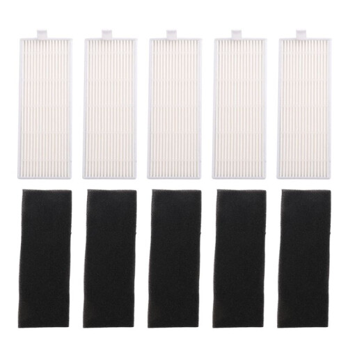 NEW 5pcs sponge + 5pcs Hepa filter for replacement chuwi  A4 robot vacuum cleaner