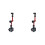 2pcs 10mm Dial Indicator Magnetic Stand Base Holder 0.8mm Dial Test Comparator for Equipment Calibration 2