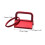 40PCS Key Fob Hardware with Keychain Rings for Bag Webbing,Red 4