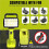 2X 18 LED Work Lights Lanterns Camping Lamp Torch Searchlight Flashlight Spotlight for  18V Lithium Battery 7