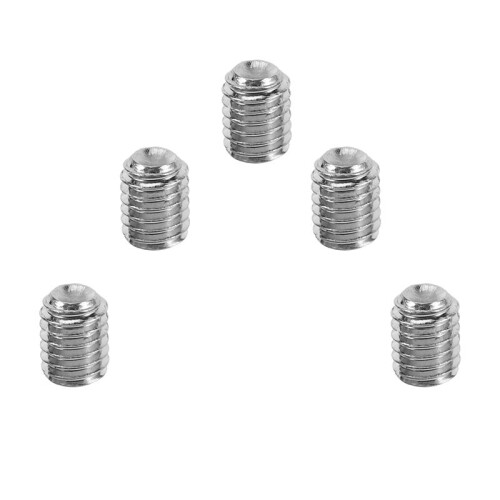 M3 x 4mm Acero Inoxidable Hexagonal Socket Set Cap Point Grub Screws 150Pcs 1