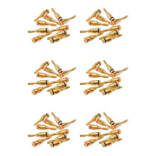 Bananen Stecker, Verbinder, Offener Schrauben Typ, 30 Paare