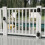 2pcs Self Closing Gate Hinges with Safety Cap,Pool Gate Hinges with Alignment Legs Adjustable Fence Hinges 4