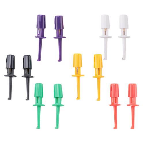 6-Color 36-Piece Test Probe Hook  IC Test Hook Suitable for Multimeter SMT SMD Wire Kit 2