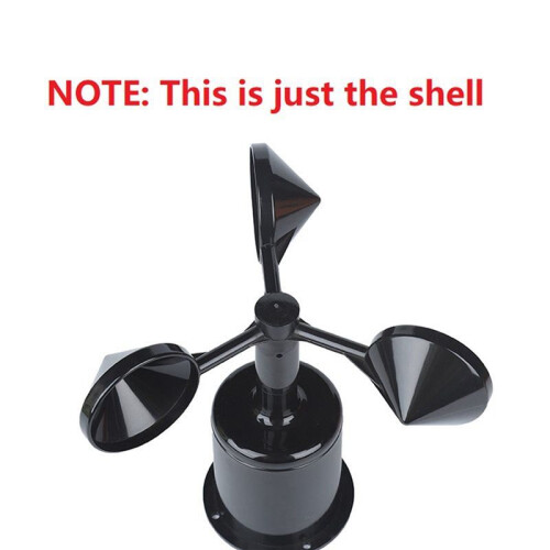 2X Wind Anemometer Shell Wind Wind Part Direction Indicator Shell Wind Sensor Replaceable Shell Use for Wind Sensor 2