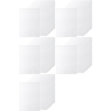 75 Pieces Shrink Plastic Sheets, Sanded Shrink Paper Shrink Film Sheets for DIY Keychains, for Jewelry