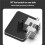 2X 2in1  Portable Table Vise, Micro-Bench Vise for Model Building Precision Clamp Scale Model Fixing Tool DIY 4