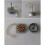 2X Wind Power Hand Cranked Generator Motor Three Phase AC Micro-Brushless 3-24V Micro-Hydraulic 7