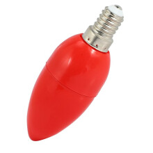 20X LED Candle Light Candle Light Bulbs Red Fortune Lamp God Lights Saving Candle Lights,E14