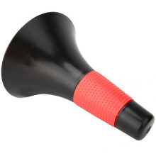 6X Football Training Cone Soccer Barrier Basketball Training Logo Outdoor Football Basketball Cones Black and Red