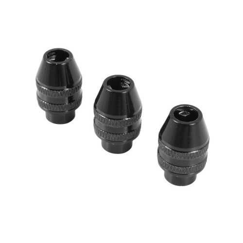 24Pcs Multi Quick Change Keyless Chuck Universal Chuck Replacement for  4486 Rotary Tools 3000 4000 7700 8200 2