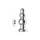 Toosh Remote Controlled Metal Vibrating Anal Beads 1