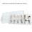 240PCS Watch Crowns Watch Waterproof Replacement Assorted Repair Tools with Box 4