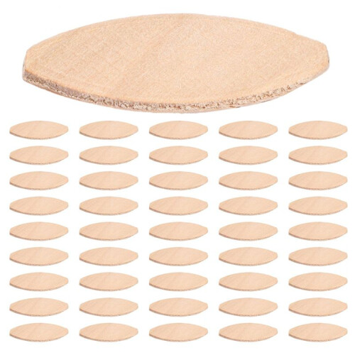 300Pcs No.20 Assorted Wood Biscuits for Tenon Machine Woodworking Biscuit Jointer
