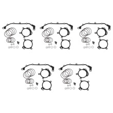 5X for Dual Vanos O-Ring Seal Repair Kit E36 E39 E46 E53 E60 E83 E85 M52Tu M54 M56