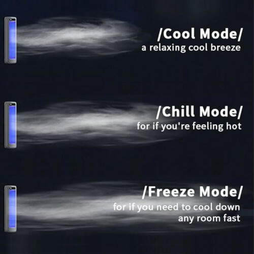 Cooling Ace, Coldeeze Cooling Ace, Inaistrithe Ciúin, Fuaraitheoir Aeir, Gaothrán Balla Ciúin 2