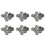 60 Pcs 625ZZ 5mm X 16mm X 5mm Shielded Deep  Radial  Bearing 1