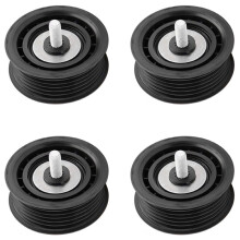 4X Belt Tensioner Idler Pulley 2722021019 for C230 C320 E320 E500 S430 M272 M273