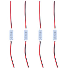 4X LED Dimmer 12A 12V-24V for LED Strips Monochrome Controller