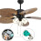 60 Pack Ceiling Fan  3 Speed 4 Wire Zing Ear ZE-268S6 Fan Pull Chain  Replacement Speed Control 5