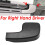 4X Right Hand Drive Front Windshield Windscreen Wiper Arm Hatch Release  Cover Cap For- E90 E91 E92 61617138991 2