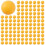 500- Pack Premium  Pong Balls Advanced Training Table   Durable Seamless Balls Orange 2