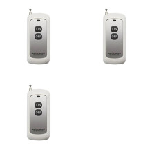 3X 433MHz Wireless Remote Control Learning Code EV1527 Module with Antenna /OFF 2 Button Control 1000M