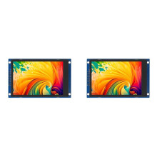 2Stück 3,5-Zoll-TFT-Touchscreen-Modul, LCD-Display-Shield, 480x320-Bildschirm, TFT-LCD-SPI-Display-Panel