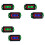 6 Pcs 1-8S Lithium Battery Meter Display Module  Three String LED Lithium Battery Pack Indicator Board 1