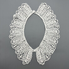 (White Base)Decorative Fashion Cotton Lace Neck Decor For Adults Doll Collars Seasonal Style