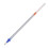 80 Pcs 0.7mm Tip Gel Silver Tone Ink Pen Refill Replacement 4