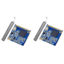 2X SX1278 LoRa 433MHz Wireless Module Long Range RF Transceiver Antenna & SPI Interface for STM32 and IoT