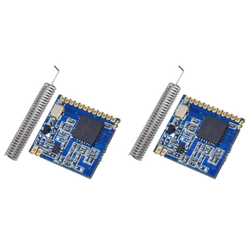 2X SX1278 LoRa 433MHz Wireless Module Long Range RF Transceiver Antenna & SPI Interface for  STM32 and IoT