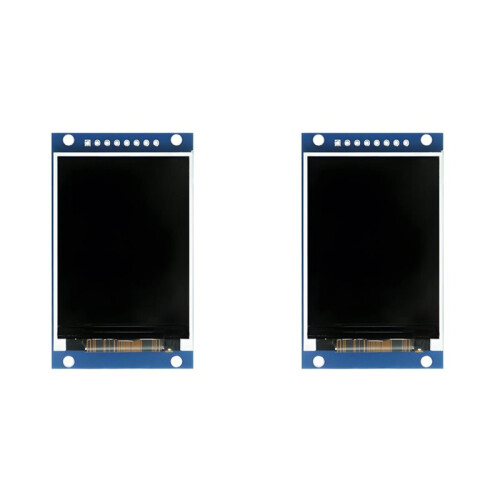 2X Tela LCD TFT de 2,0 Polegadas ST7789, Tela Pequena de 240x320 Pixels, Tela LCD Colorida SPI