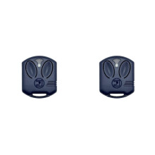 2X Garage Door Remote Control for FADINI JUBI 433-2 JUBI 433-4 Garage Door Opener Handheld Transmitter 433MHz