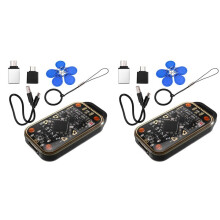 2X Chameleon Ultra V3.0 RFID Card Emulator Reader+5XUID Keychain 125Khz 13.56Mhz ID IC Card NFC Tag Copyer