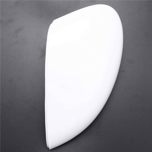 3Pcs Right White Rearview Side View Mirror Replacement Cover Cap Case Shell for  for Fiesta 2008-2017 1