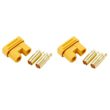 2X AS150U-F Buchse, 2,0 mm Bananenstecker, 18 AWG, Zündgeschützt, mit Signalstift, Wasserdichte Buchse für Lithiumbatterien