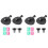 4X Universal Flexible Adhesive Base for  X4 Mount Bracket Helmet Base for /OSMO Action/ Go 1