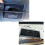 4X Car Trunk  Tailgate Button Holder Case Base Bracket Key Plate Garnish Frame for  X-Trail 2008-2013 2