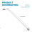 50cm Stainless Steel Water Level Liquid Sensor Vertical Float 7