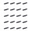 20X RJ45 Cat6A UTP LAN Cable Tool-Less Extension Connector Network Extender Junction Adapter Connection Box 1