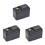 3X Waveshare 30Kg High Precision High Torque Programmable 360degree Magnetic Encoder Serial Bus Servo 12V Two-Way Feedback 1