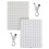 CMYK LED Backlight Board for  P1/X1/A1 Series 3D Printer,3D Printer Accessories PCB Lithophane Pane 4Pack 2