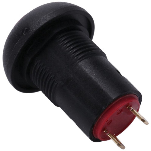 3X -Off Latching Waterproof 12mm Push Button  SPST 2A IP67, Red 2