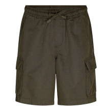 (S, Leaf Green) Timberland Mens Cotton Linen Comfort Cargo Shorts