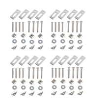 Paquet de 16 Pinces de Rail en T, Kit de Pinces de Maintien de Piste T Compatibles avec la Machine de Routeur CNC 3018-PRO, 3018-PROVer, 1810-PRO